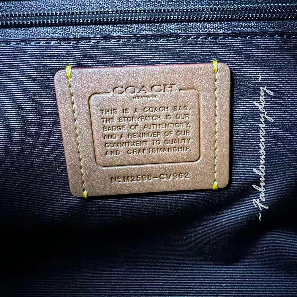 Coach new tags